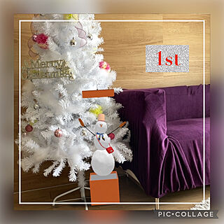 オレンジボックス/スノーマン/雪だるま/クリスマスカード/hermes...などのインテリア実例 - 2021-12-24 12:19:54