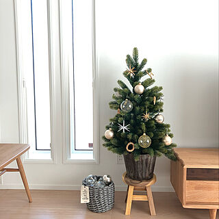グローバルトレード社 クリスマスツリー90cmのインテリア実例 