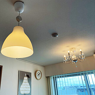シャンデリアライト/照明/IKEA/壁/天井のインテリア実例 - 2020-06-28 15:10:31