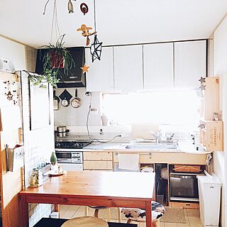 キッチン/IKEA/いなざうるす屋さん/ニトリ/端材 DIY...などのインテリア実例 - 2016-06-29 20:04:21