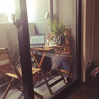 一人暮らし 狭いベランダのレイアウト おしゃれなインテリアコーディネートの実例 Roomclip ルームクリップ
