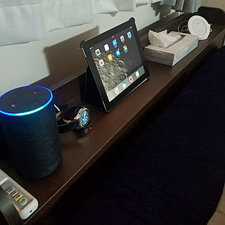 ベッド周り/Alexa/iPad/時計/ベッド...などのインテリア実例 - 2018-10-28 22:23:30