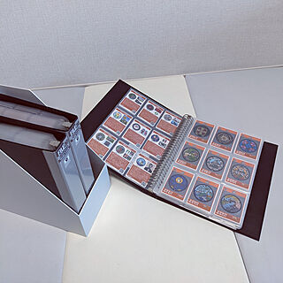 棚/書類整理/コレクション/マンホールカード/カードコレクションのインテリア実例 - 2022-03-19 14:49:43