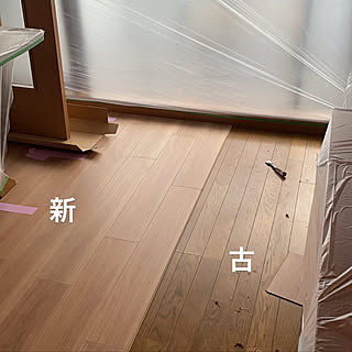 フローリング重ね貼り/部屋全体のインテリア実例 - 2021-03-30 19:38:50