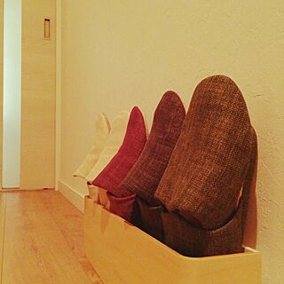玄関/入り口/洗えるスリッパ/無垢材の家具のインテリア実例 - 2016-03-28 20:26:39
