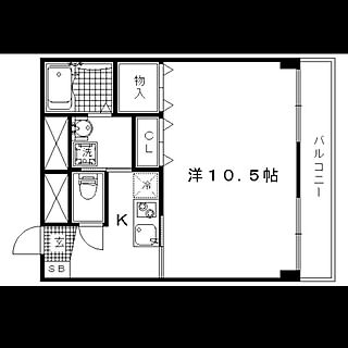 間取り図/IKEA/無印良品/一人暮らし/モノトーンのインテリア実例 - 2018-10-21 13:00:41