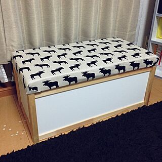 リビング/北欧生地/IKEA/DIYのインテリア実例 - 2014-03-19 23:19:59