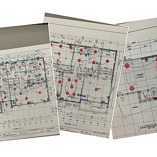 イシンホーム/新築間取り図/45坪/両親同居/電気配線...などのインテリア実例 - 2019-10-14 19:36:26