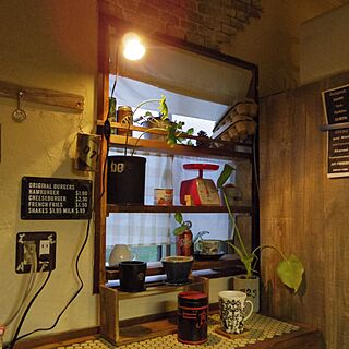 キッチン/漆喰/窓/DIY/レトロ...などのインテリア実例 - 2017-05-13 06:57:27