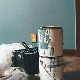 オフィス/事務所/壁面/壁紙の上から塗れるペンキ/塗装...などのインテリア実例 - 2020-12-29 14:47:21