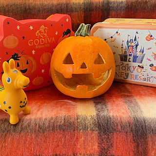 HappyHalloween/かぼちゃ/パンプキンスープ/ジャック・オー・ランタン手作り/パンプキン...などのインテリア実例 - 2022-10-29 07:08:22