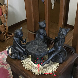 部屋全体/猫雑貨のインテリア実例 - 2018-08-29 17:24:25