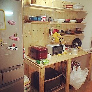 キッチン/食器棚DIY/ハンドメイド/食器のインテリア実例 - 2016-01-24 13:07:41