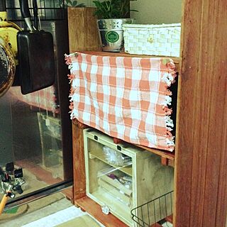 キッチン/DIY/すのこ初心者/観葉植物のインテリア実例 - 2014-05-02 13:56:39
