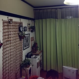 部屋全体/セリア/いなざうるす屋さん♡/curioでgetしたものたち♪/フェイクグリーン...などのインテリア実例 - 2014-06-07 23:05:27