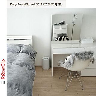 記録用/DailyRoomClip掲載/猫と暮らす/シンプル/寝室...などのインテリア実例 - 2024-01-04 21:52:00