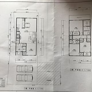 新築/間取り図のインテリア実例 - 2017-02-15 10:53:04
