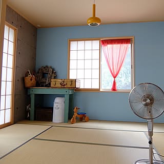 部屋全体/レースカーテン/和室/壁紙屋本舗/DIY...などのインテリア実例 - 2016-07-12 11:45:44