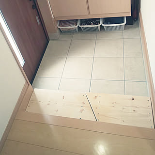 Diy 玄関踏み台のインテリア 手作りの実例 Roomclip ルームクリップ