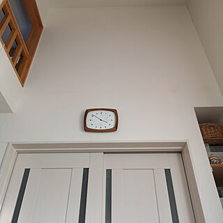 壁/天井/北欧/LDKで10畳しかない！/掛け時計のインテリア実例 - 2019-02-02 15:52:49