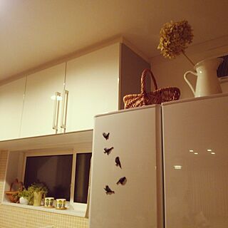 キッチン/紫陽花ありがとう♡/marimekko/観葉植物/IKEA...などのインテリア実例 - 2014-09-25 19:41:12