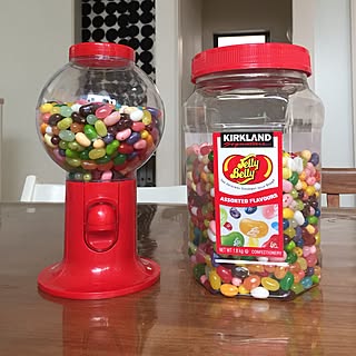 机/ガチャ風キャンディポット/KIRKLAND/カークランド/Jelly Belly...などのインテリア実例 - 2016-06-29 13:42:47