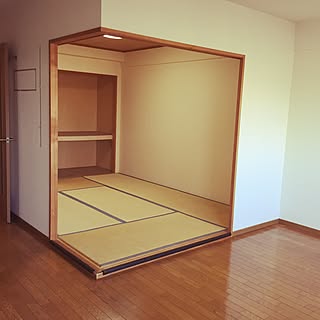 部屋全体/中古マンション/和室を洋室に /リビング/ビフォー...などのインテリア実例 - 2016-01-29 22:07:53