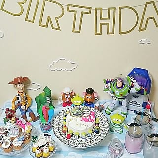 机/ハッピーバースデー/トイストーリー/Happy Birthday/birthdayparty...などのインテリア実例 - 2015-10-23 15:20:59