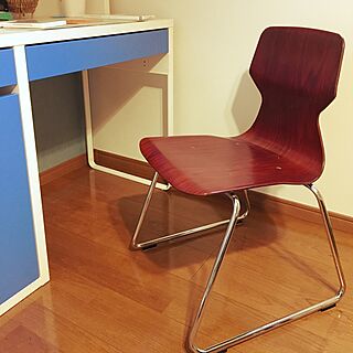 机/KOKUYO椅子/デザイナーズチェア/IKEA/IKEAの机...などのインテリア実例 - 2017-01-29 15:59:49
