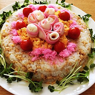 212kitchenstore/ひな祭り/ちらし寿司ケーキのインテリア実例 - 2017-03-04 16:21:05
