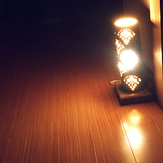 竹　DIY/照明DIY/廊下DIY/廊下の照明/廊下...などのインテリア実例 - 2021-01-02 07:36:20