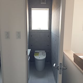 バス/トイレ/タンクレス/TOTOトイレのインテリア実例 - 2017-07-04 17:18:33