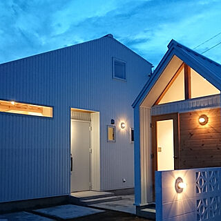 部屋全体/戸建て/新築一戸建て/マイホーム記録/ガルバリウムの家...などのインテリア実例 - 2021-07-16 22:04:18