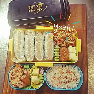 キッチン/2017年/高校生弁当/男子弁当/ガッツリ弁...などのインテリア実例 - 2017-05-19 07:31:51