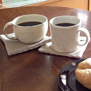 リビング/白/コーヒーカップ/コーヒーが似合ううつわのインテリア実例 - 2013-08-02 13:17:40