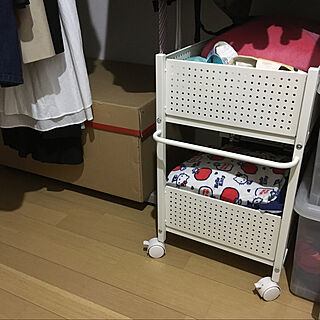 山善くらしのeショップ/eくらしプロジェクト/はじめる整理収納/平屋/ウォークインクローゼット...などのインテリア実例 - 2021-02-06 21:21:41