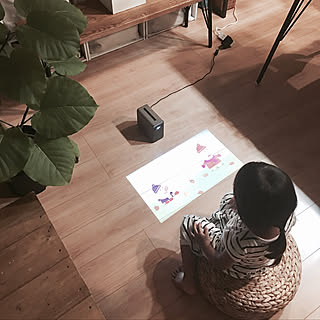 部屋全体/子守りしてもらってます/Xperiatouch/モニター当選/いいね！フォローありがとうございます☺︎...などのインテリア実例 - 2017-10-04 18:10:52