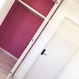部屋全体/ピンク/無垢材/子供部屋/ウッドワンのドアのインテリア実例 - 2017-03-22 18:16:55