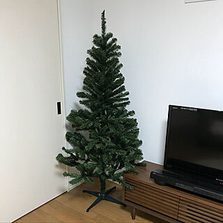 リビング/新築/クリスマスツリー180cmのインテリア実例 - 2017-12-09 22:33:26