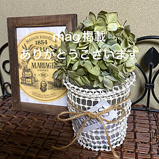 団地/紫陽花ドライ/芳香剤入れ/mag掲載ありがとうございます/滑り止めシートの活用法...などのインテリア実例 - 2023-07-01 16:51:41