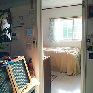 ニトリ/平屋なのに二階建て^^;/いいね♪いつもありがとうございます❤️/観葉植物好き❤/カフェのようなお家に目指して。...などのインテリア実例 - 2018-05-01 06:51:14