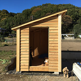 玄関/入り口/ガーデニング/DIY/ガレージ/小屋...などのインテリア実例 - 2018-12-07 00:37:01