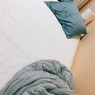 ベッド周り/IKEA/一人暮らし/ニトリ/1K...などのインテリア実例 - 2018-09-02 23:29:25