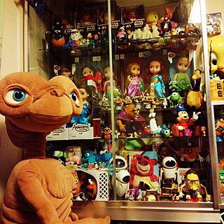 棚/ポテトヘッド/E .T./雑貨/おもちゃ　収納　のインテリア実例 - 2015-03-28 18:48:08