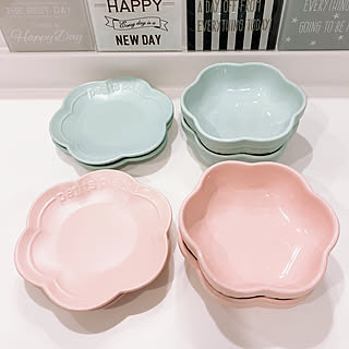 100均/セリアの食器/セリア新商品/ルクルーゼ風/ボウル...などのインテリア実例 - 2019-11-20 12:47:06