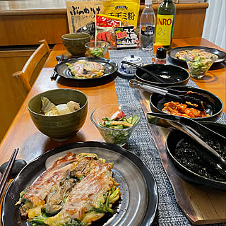 カッティングボード/韓国酒JINRO/牛肉だしの素ダシダ/ダシダ/韓国料理チヂミ...などのインテリア実例 - 2021-01-31 20:44:16