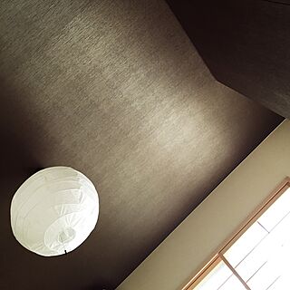 壁/天井/IKEA/照明/和/モノトーンのインテリア実例 - 2016-04-20 08:24:33