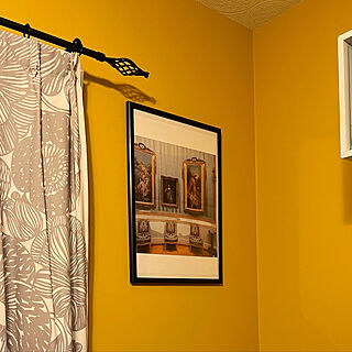 絵/黄色い壁/Vivienne Westwood/額縁/洋風...などのインテリア実例 - 2022-03-28 20:33:36