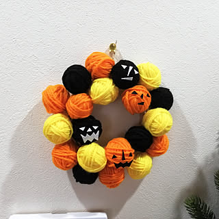 ハロウィン飾りのおしゃれなアレンジ 飾り方のインテリア実例 Roomclip ルームクリップ