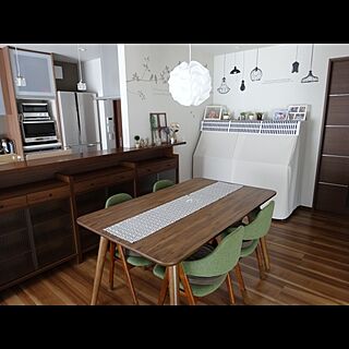 100均/部屋全体/ウォールステッカー/カフェ風/セリア...などのインテリア実例 - 2014-03-24 12:06:36